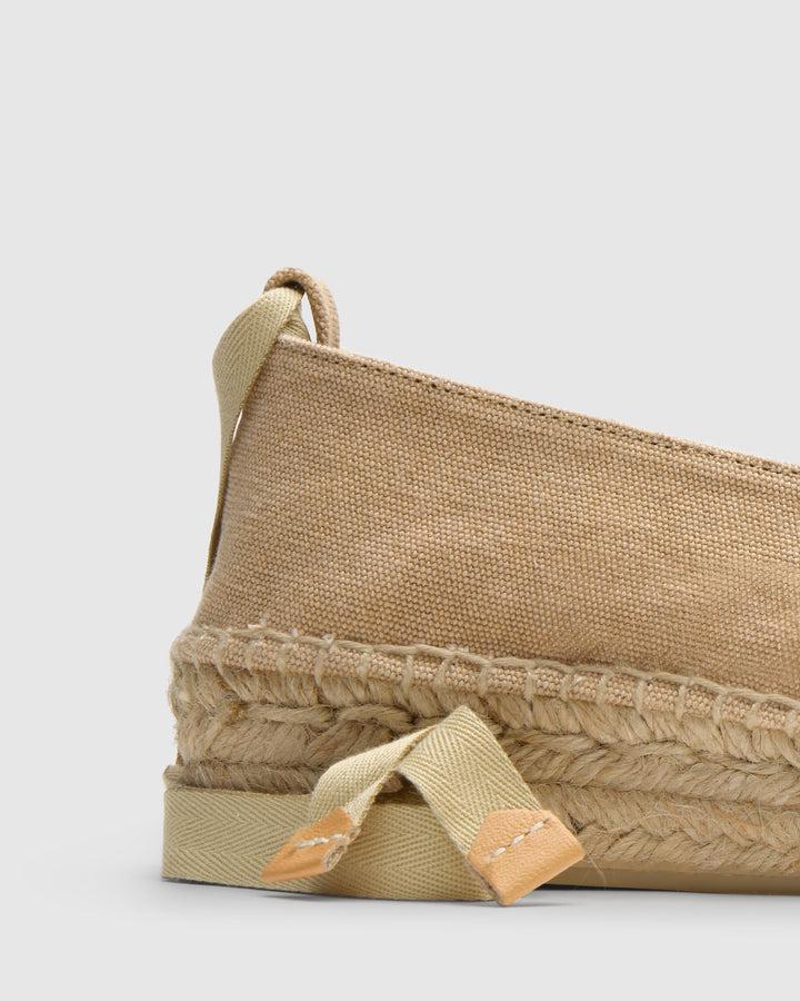 Castañer Alpargata de Mujer estilo Bailarina con Plana de 2cm de altura | Castañer Mejor oferta