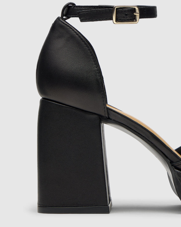Castañer CASTAÑER | Tacón Cerrada Napa NEGRO VARLOT STUDS/250 – Castañer Rebajas top