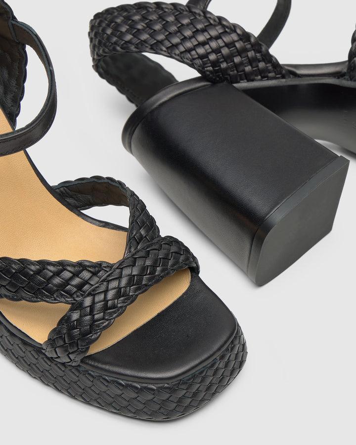 Castañer CASTAÑER | Tacón Abierta Napa NEGRO VALERIE/255 – Castañer Envío gratis