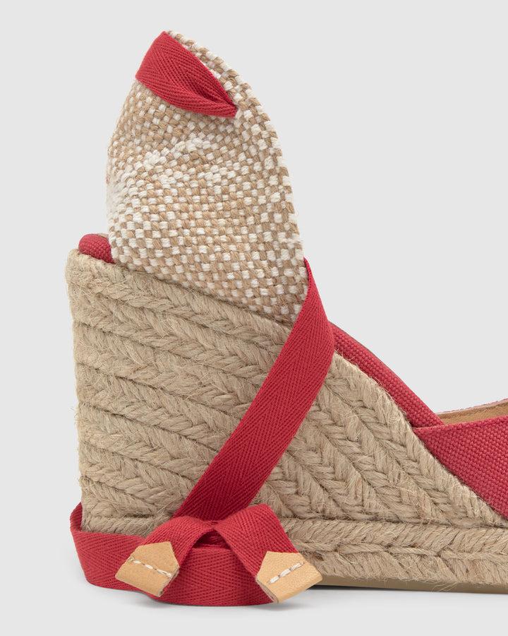 Castañer Calzado de Mujer estilo Pala Talon con Cuña de 9cm de altura | Castañer Ahorra y exporta