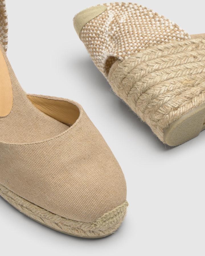 Castañer Calzado de Mujer estilo Pala Talon con Cuña de 7cm de altura | Castañer Outlet