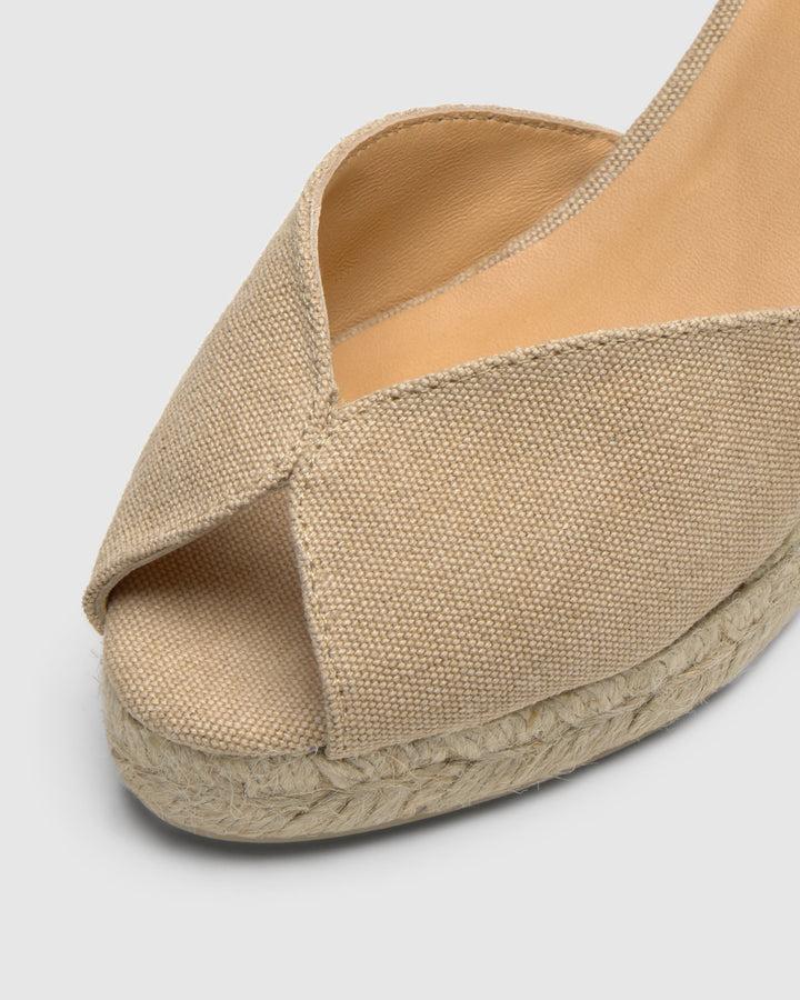Castañer Calzado de Mujer estilo Sandalia con Cuña de 7cm de altura | Castañer Outlet online