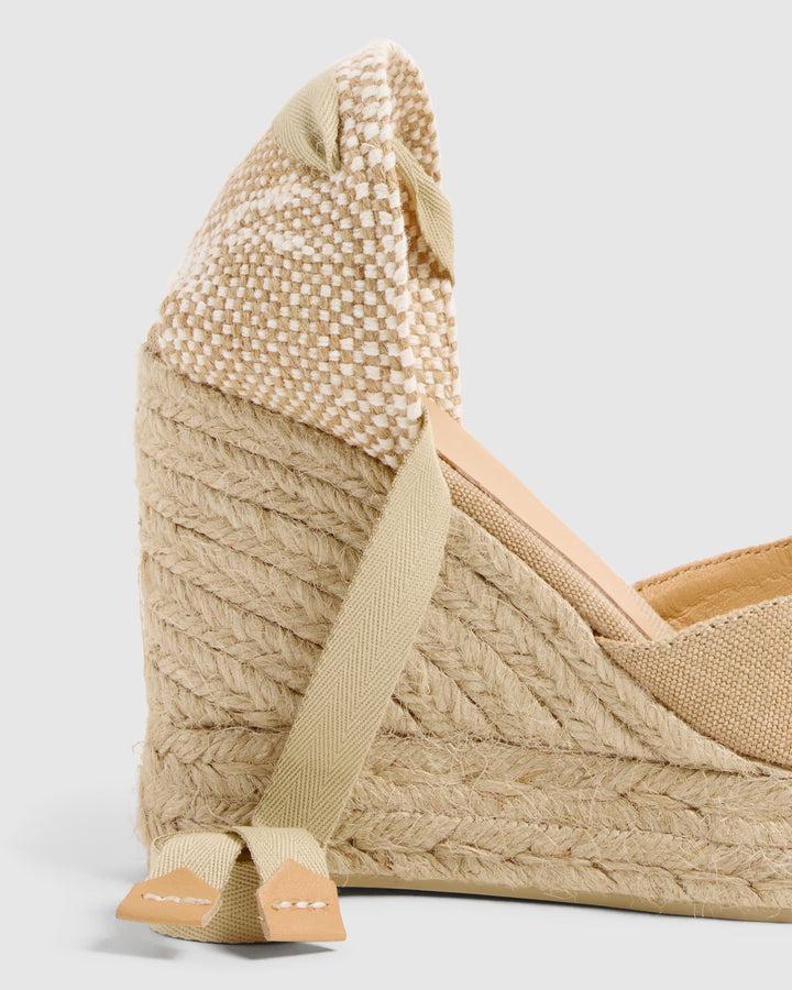 Castañer CASTAÑER ALPARGATAS CUÑA CARINA SAND MUJER – Castañer Rebajas