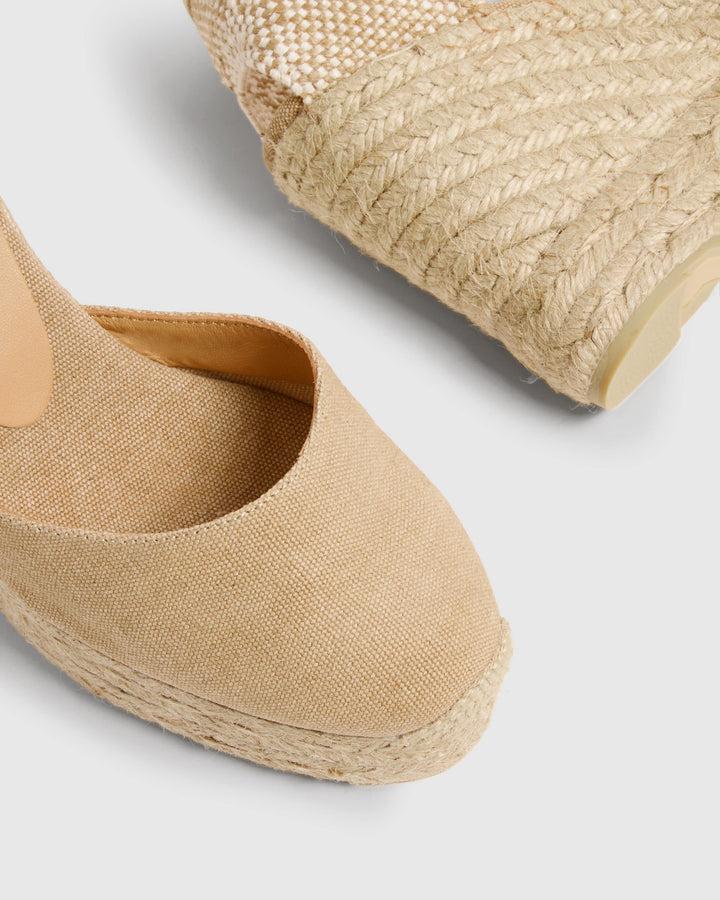 Castañer CASTAÑER ALPARGATAS CUÑA CARINA SAND MUJER – Castañer Rebajas