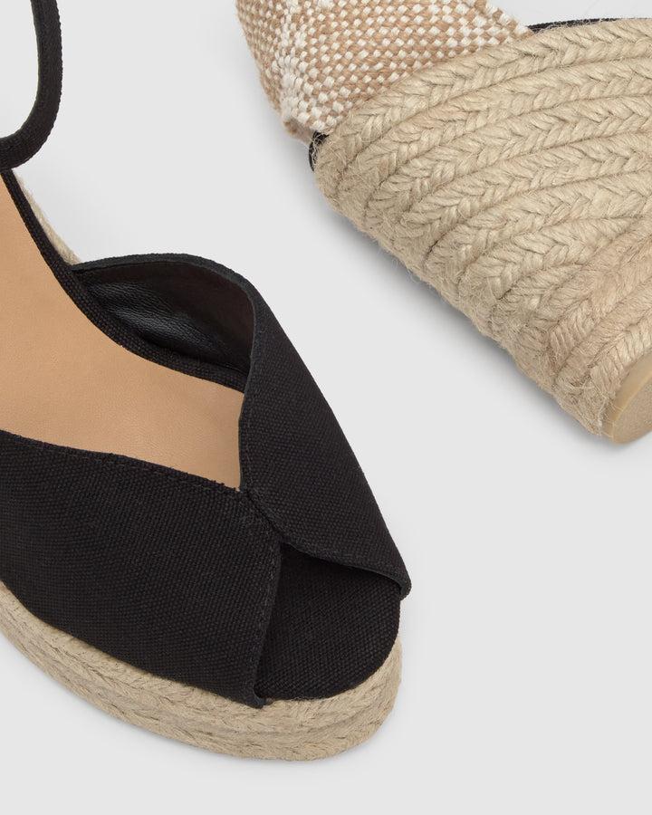 Castañer Calzado de Mujer estilo Sandalia con Cuña de 11cm de altura | Castañer Rebajas online
