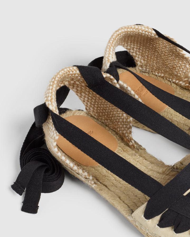 Castañer CASTAÑER | Alpargatas embetadas Jean en algodón orgánico y cierre mediante lazada. – Castañer Rebajas top