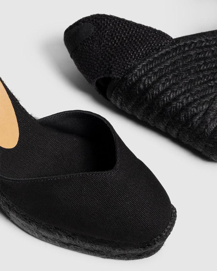 Castañer CASTAÑER ALPARGATAS CUÑA CHIARA NEGRO MUJER – Castañer Promoción trimestral