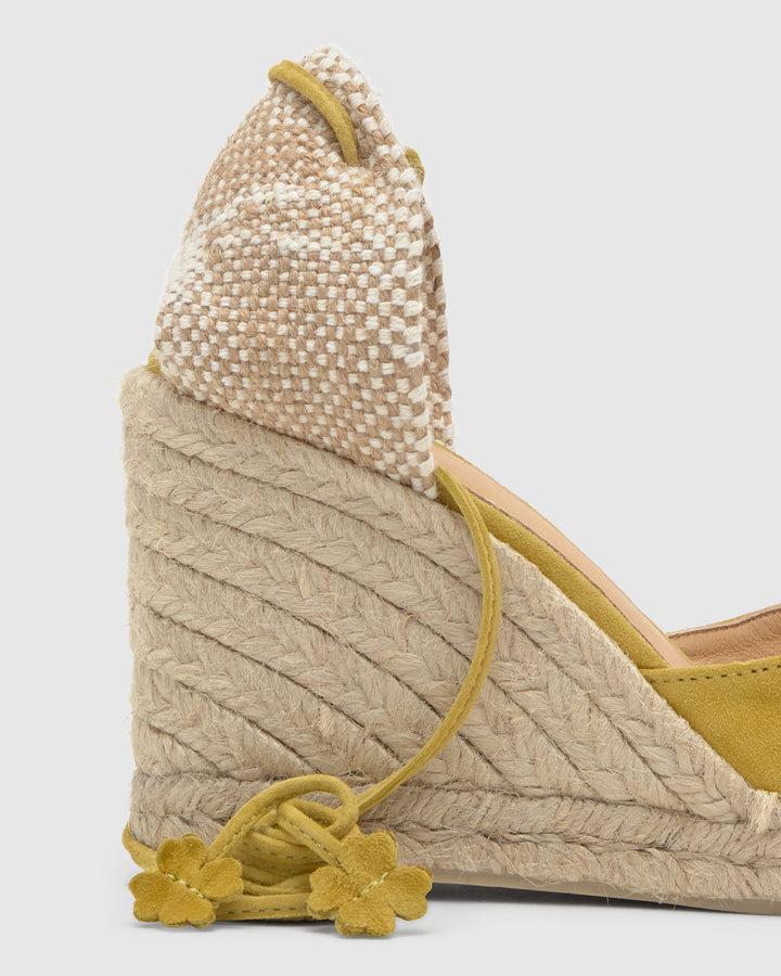 Castañer Calzado de Mujer estilo Pala Talon con Cuña de 9cm de altura | Castañer 2025