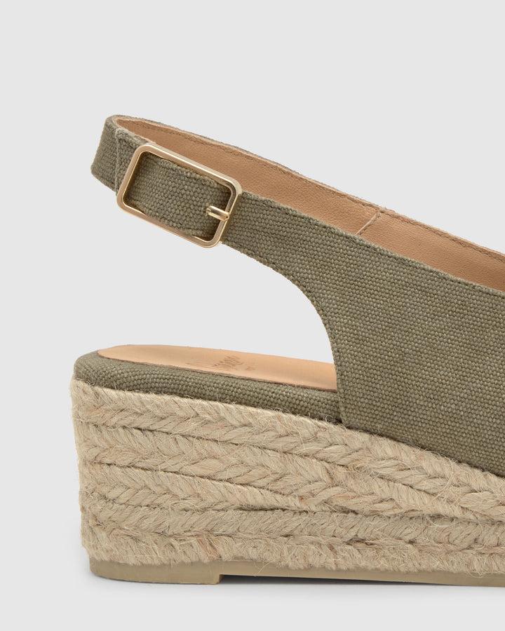 Castañer Calzado de Mujer estilo Peep Toe con Cuña de 5cm de altura | Castañer Outlet