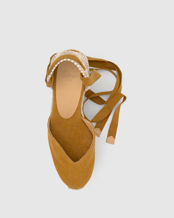 Castañer Calzado de Mujer estilo Pala Talon con Cuña de 11cm de altura | Castañer Gran oferta