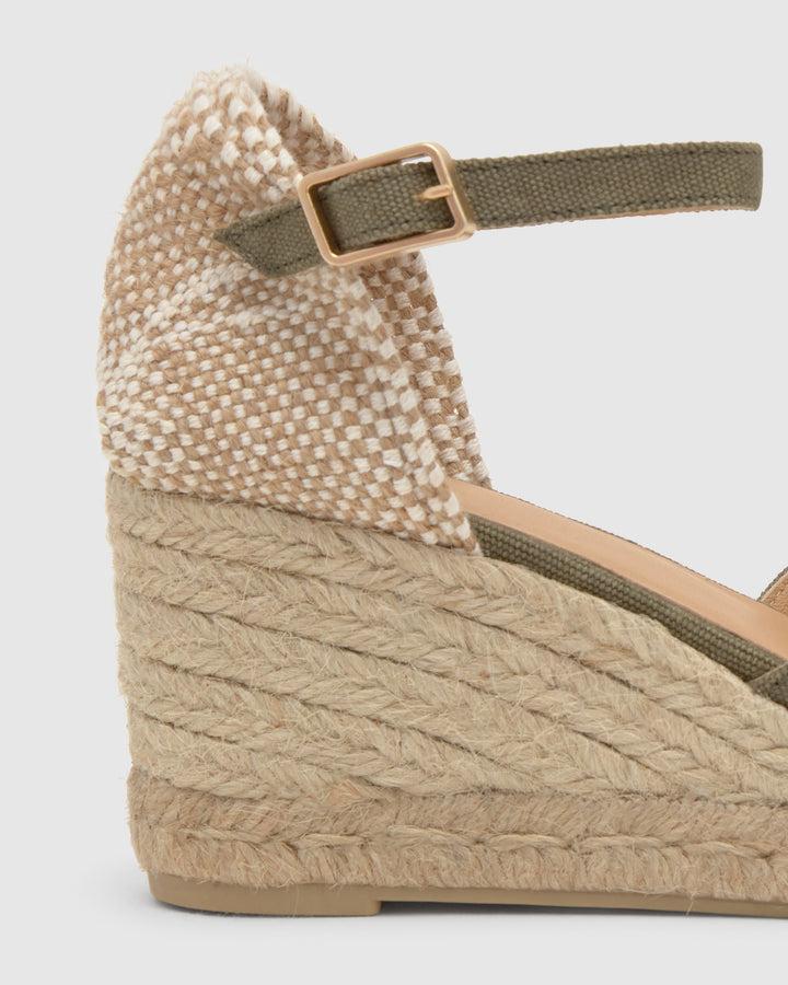 Castañer Calzado de Mujer estilo Sandalia con Cuña de 7cm de altura | Castañer En oferta
