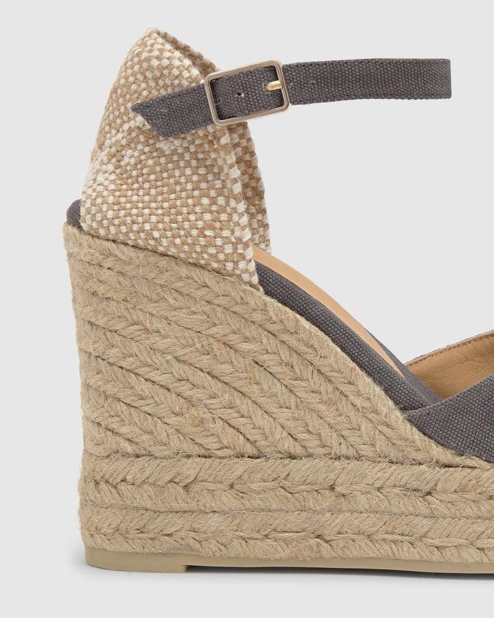 Castañer Calzado de Mujer estilo Pala Talon con Cuña de 11cm de altura | Castañer Descuentos del mes