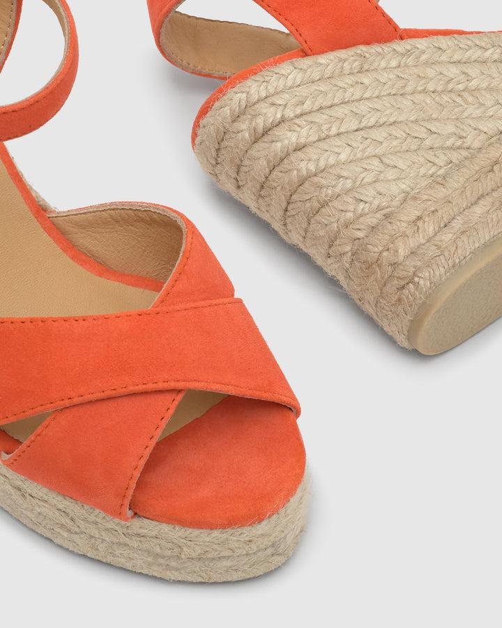 Castañer Calzado de Mujer estilo Sandalia con Cuña de 11cm de altura | Castañer Precio ultrabajo