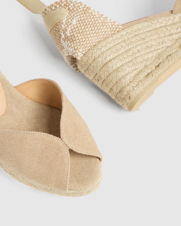 Castañer ALPARGATA BILINA SANDALIA SAND CUÑA MUJER | CASTAÑER – Castañer Devoluciones gratuitas