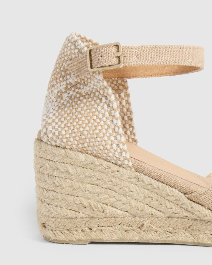Castañer CASTAÑER ALPARGATAS CUÑA CHIARITA SAND MUJER – Castañer En línea