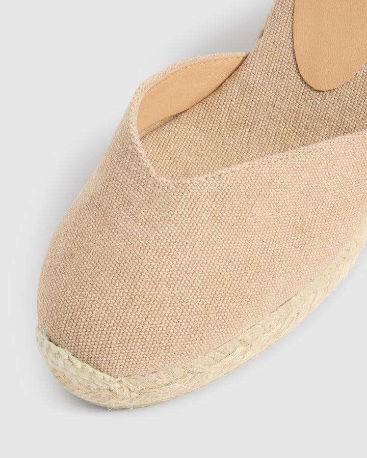 Castañer CASTAÑER ALPARGATAS CUÑA CHIARITA SAND MUJER – Castañer En línea