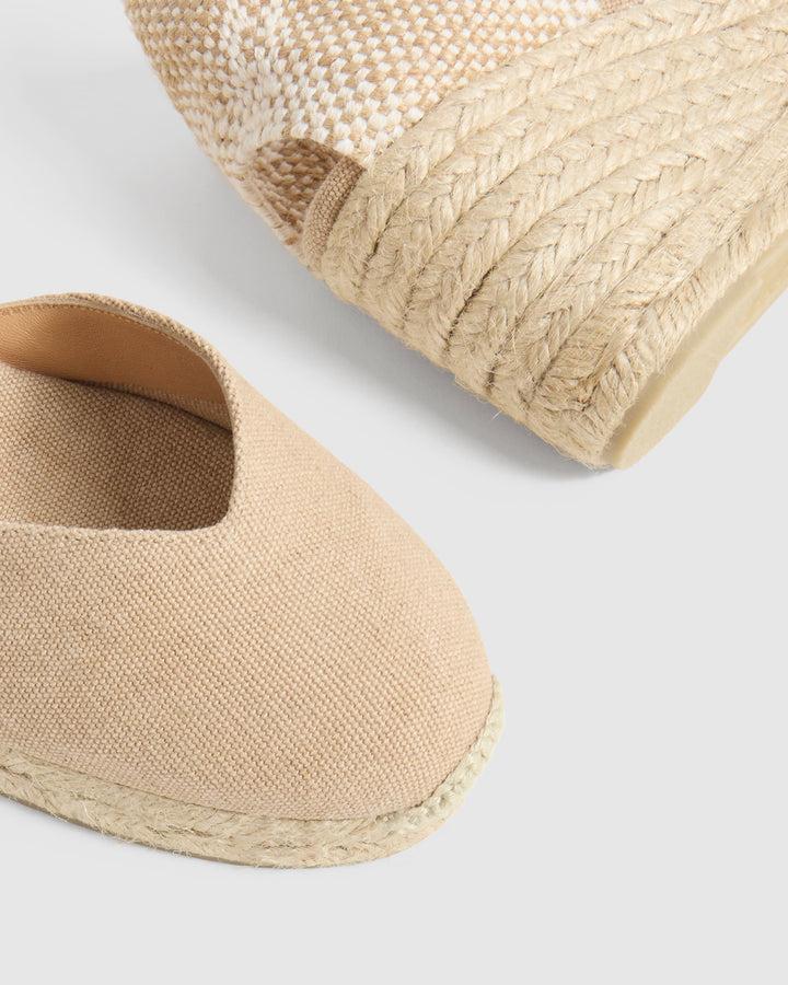 Castañer CASTAÑER ALPARGATAS CUÑA CHIARITA SAND MUJER – Castañer En línea