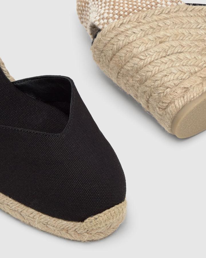Castañer Calzado de Mujer estilo Pala Talon con Cuña de 9cm de altura | Castañer Rebajas