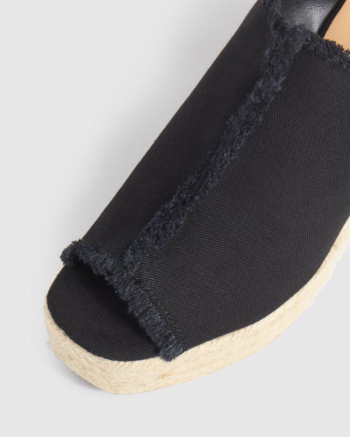 Castañer CASTAÑER | Sandalias Fátima en algodón orgánico y altura de 11cm. – Castañer Ofertas