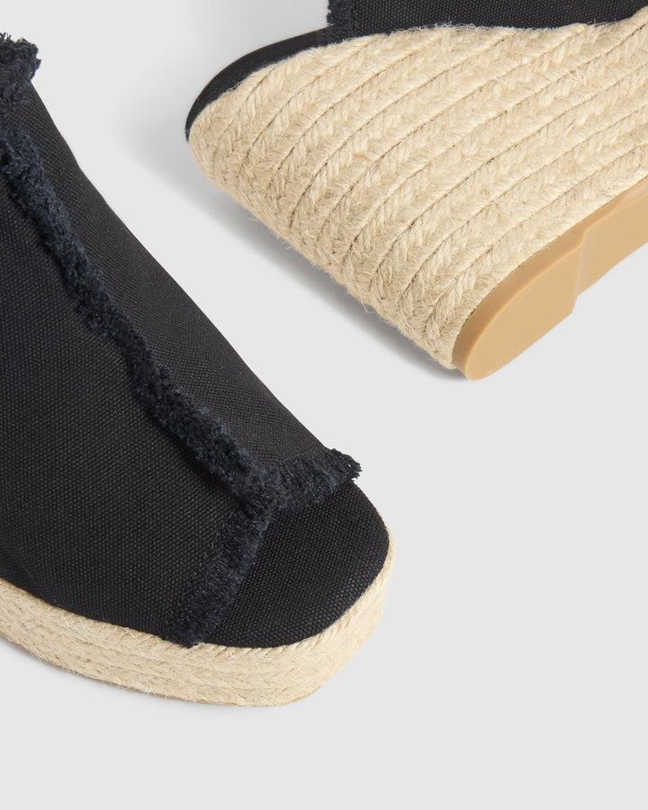 Castañer CASTAÑER | Sandalias Fátima en algodón orgánico y altura de 11cm. – Castañer Ofertas