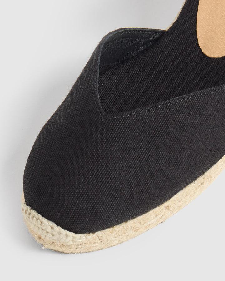 Castañer CASTAÑER ALPARGATAS CUÑA CHIARITA NEGRO MUJER – Castañer Venta caliente