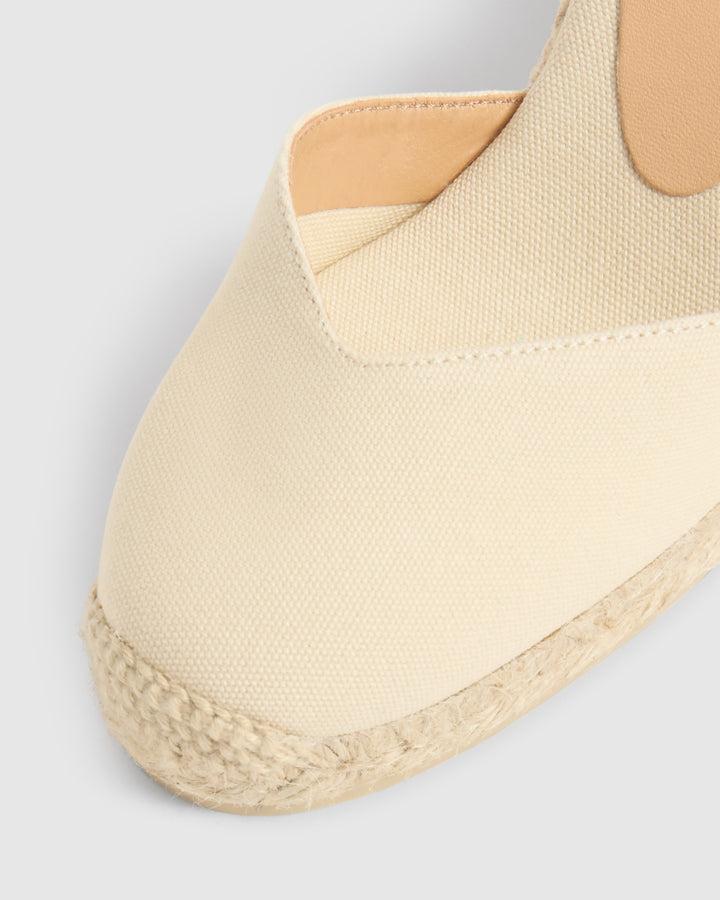 Castañer CASTAÑER ALPARGATAS CUÑA CHIARA IVORY MUJER – Castañer Los más vendidos