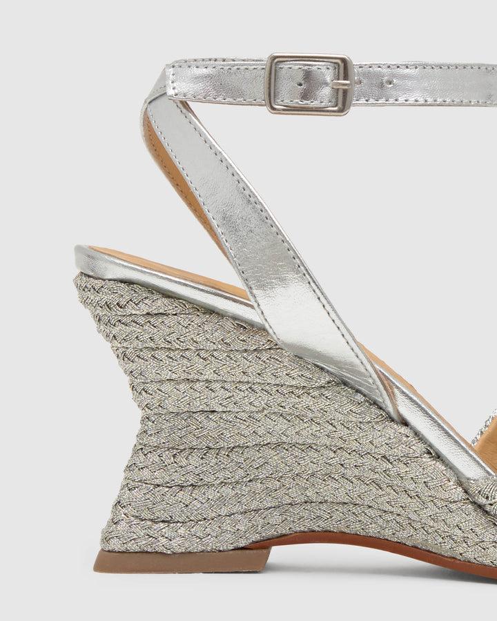 Castañer Calzado de Mujer estilo Pala Talon con Cuña de 8cm de altura | Castañer Oferta especial