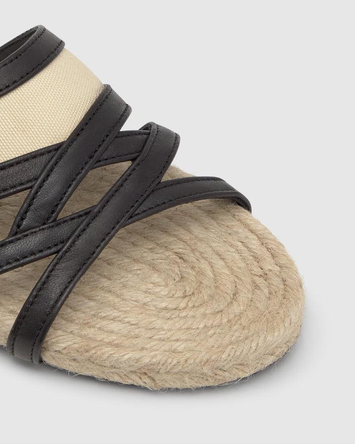 Castañer Alpargata de Mujer estilo Sandalia con Plana de 2cm de altura | Castañer Últimos 3 días