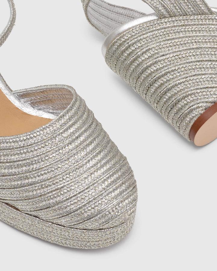 Castañer Calzado de Mujer estilo Pala Talon con Bloque de 9cm de altura | Castañer Promoción trimestral
