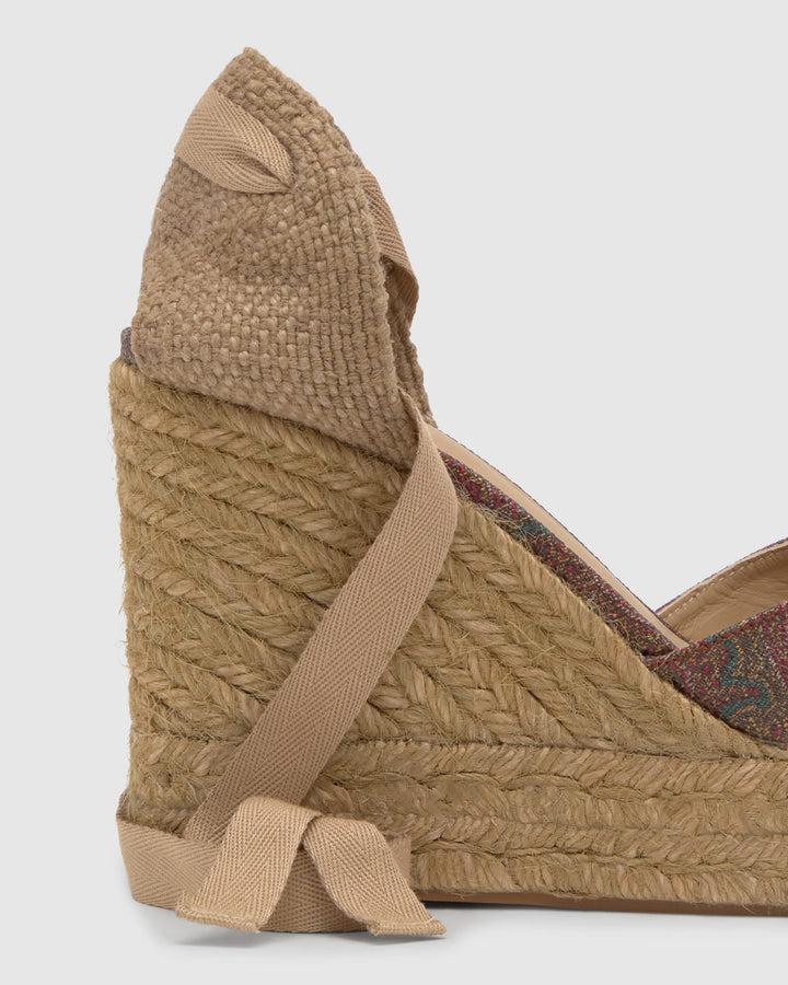 Castañer Calzado de Mujer estilo Pala Talon con Cuña de 11cm de altura | Castañer Descuentos del mes