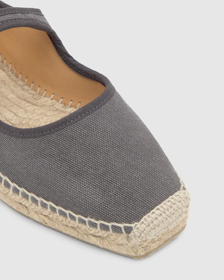 Castañer Alpargata de Mujer estilo Bailarina con Plana de 2cm de altura | Castañer Descuento por venta flash