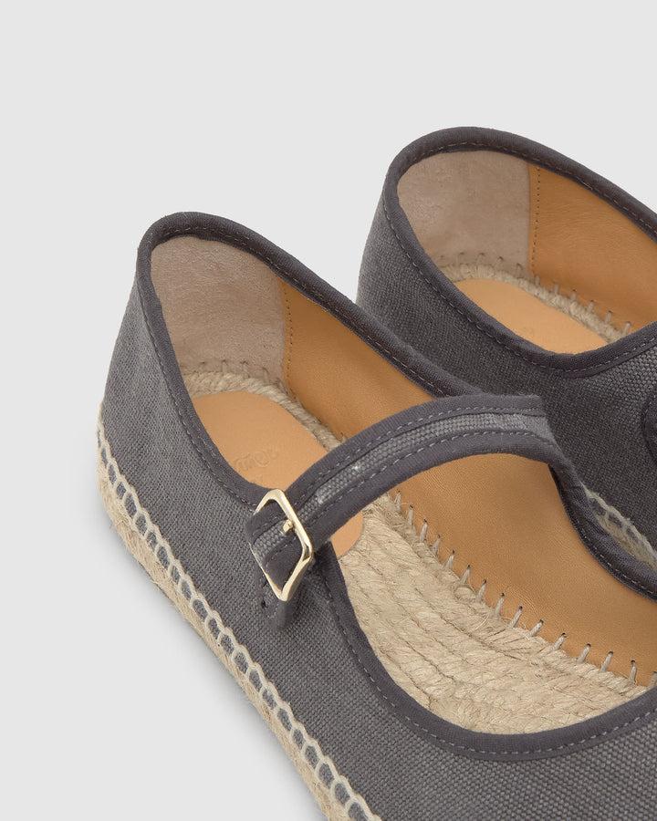 Castañer Alpargata de Mujer estilo Bailarina con Plana de 2cm de altura | Castañer Descuento por venta flash