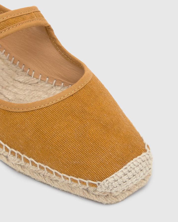 Castañer Alpargata de Mujer estilo Bailarina con Plana de 2cm de altura | Castañer Ofertas de temporada