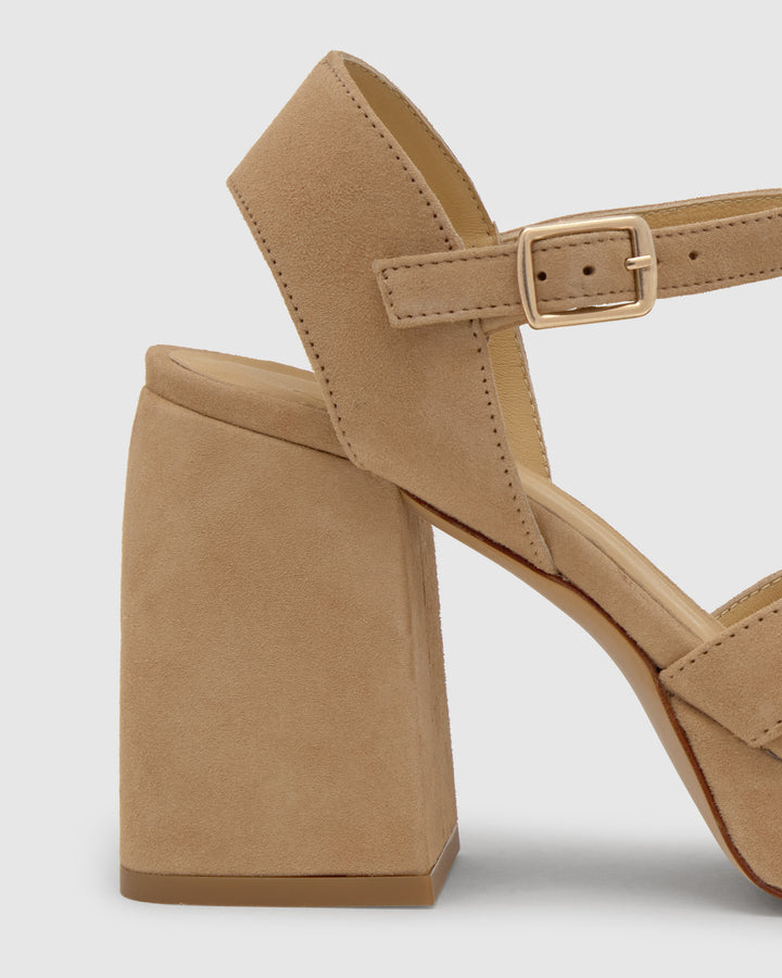 Castañer Calzado de Mujer estilo Sandalia con Tacón de 10cm de altura | Castañer Grandes ahorros