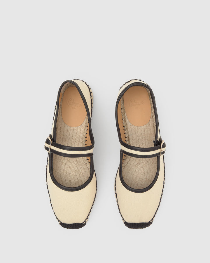Castañer Alpargata de Mujer estilo Bailarina con Plana de 2cm de altura | Castañer Gran oferta