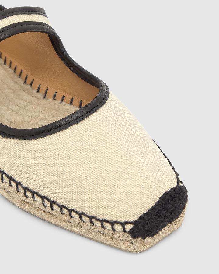 Castañer Alpargata de Mujer estilo Bailarina con Plana de 2cm de altura | Castañer Gran oferta