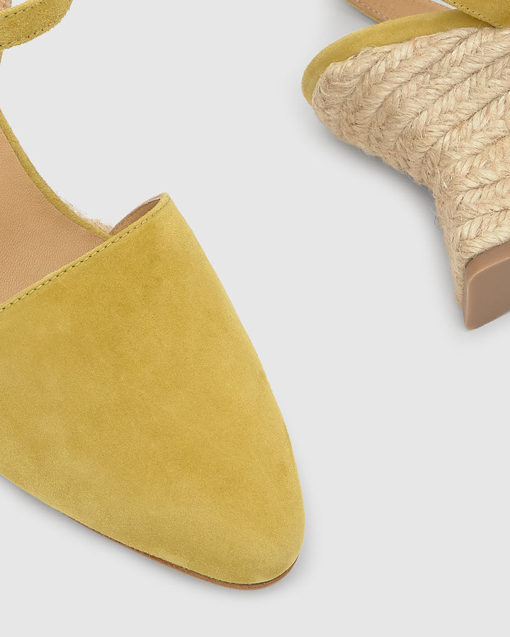 Castañer Calzado de Mujer estilo Pala Talon con Cuña de 8cm de altura | Castañer Ventas relámpago