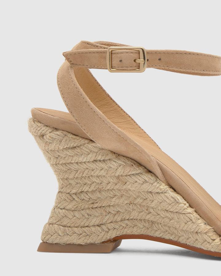 Castañer Calzado de Mujer estilo Pala Talon con Cuña de 8cm de altura | Castañer Descuento
