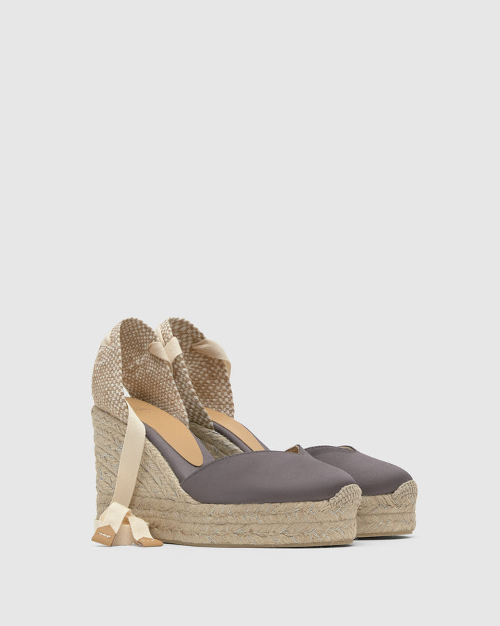 Castañer Calzado de Mujer estilo Pala Talon con Cuña de 11cm de altura | Castañer Mejor oferta