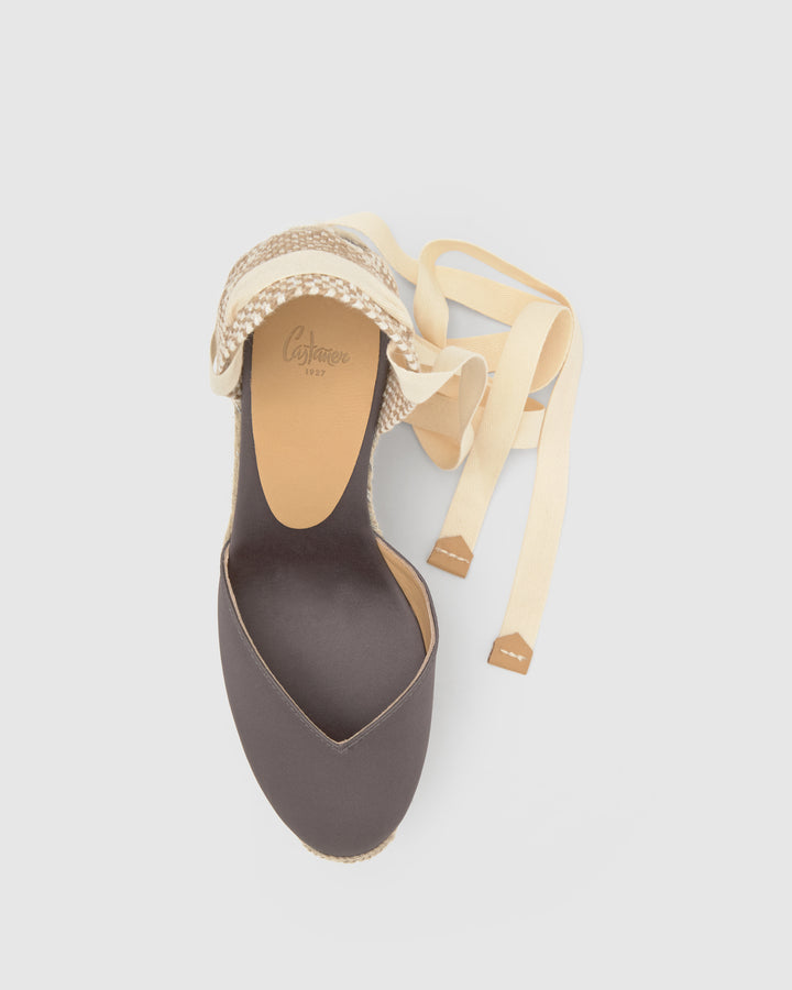 Castañer Calzado de Mujer estilo Pala Talon con Cuña de 11cm de altura | Castañer Mejor oferta