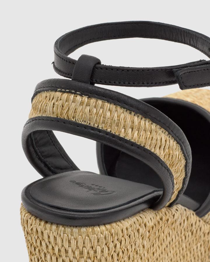 Castañer Alpargata de Mujer estilo Pala Talon con Cuña de 9cm de altura | Castañer Rebajas online