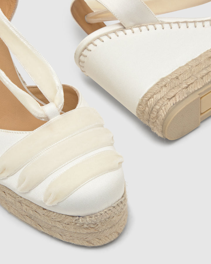 Castañer Alpargata de Mujer estilo Embetada con Cuña de 11cm de altura | Castañer Precio de fábrica