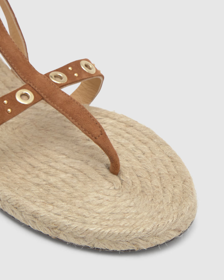 Castañer Calzado de Mujer estilo Sandalia con Plana de 2cm de altura | Castañer Oferta especial de fábrica