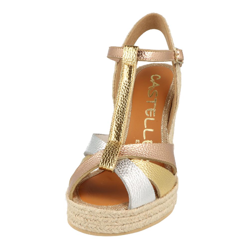 Casteller 889 / Piel Metalizada Multicolor – Calzados Casteller Libre de impuestos
