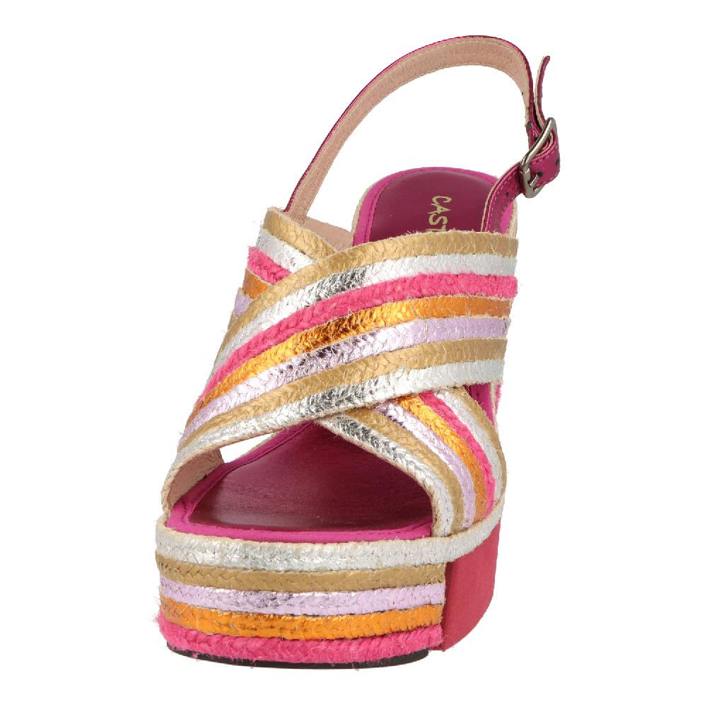 Casteller 909 / Yute Metalizado Multicolor – Calzados Casteller Descuento
