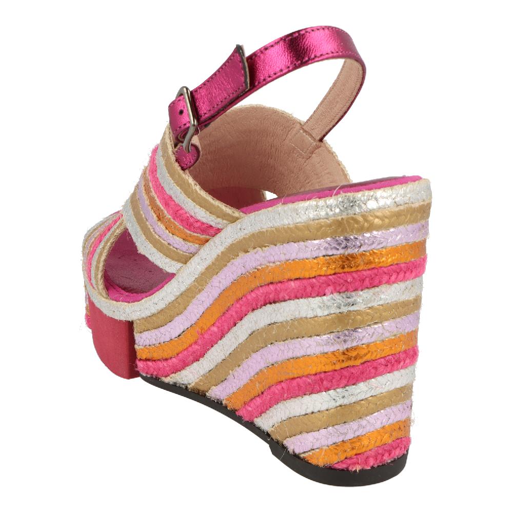 Casteller 909 / Yute Metalizado Multicolor – Calzados Casteller Descuento