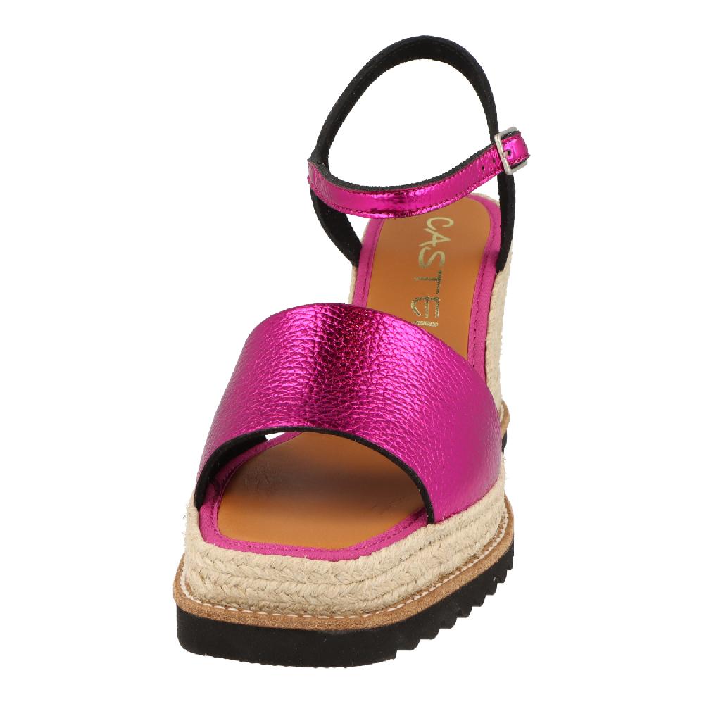 Casteller 890 / Piel Metalizada Fuxia – Calzados Casteller Mejor oferta