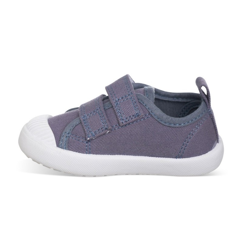 Chetto Lona color gris fácil de combinar con dos Velcros puntera de goma y gran flexibilidad Descuentos del mes
