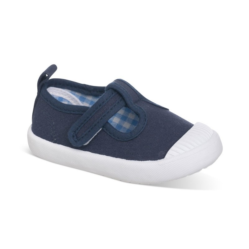Chetto Lona azul con Velcro básica versátil y cómoda Ideal para combinar con todo y disfrutar los días de verano Ofertas de temporada