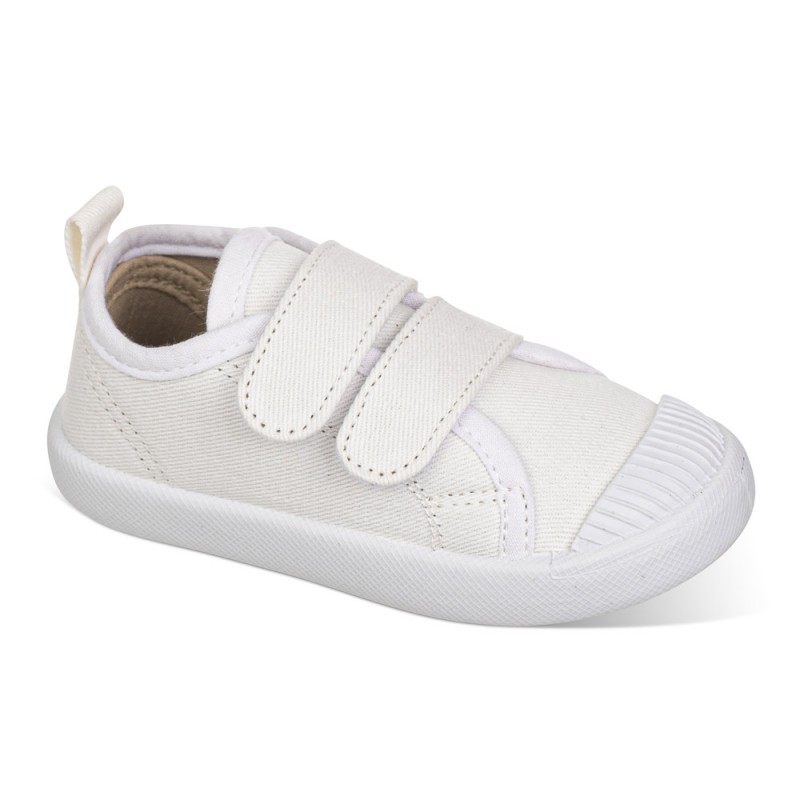 Chetto Lona blanca - Calzado Respetuoso - No drop En oferta